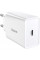 Мережевий зарядний пристрій Baseus (1USB-C 3A) 20W White (CCFS-SN02)