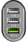 Автомобільний зарядний пристрій Modecom CU3-05 (3USBx2.4A) White (ZT-MC-CU3-05)