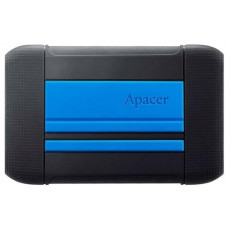 Зовнішній жорсткий диск 2.5" USB 1TB Apacer AC633 Black/Blue (AP1TBAC633U-1)