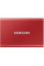 Накопичувач зовнішній SSD 2.5" USB 1.0TB Samsung T7 Red (MU-PC1T0R/WW)