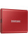 Накопичувач зовнішній SSD 2.5" USB 1.0TB Samsung T7 Red (MU-PC1T0R/WW)