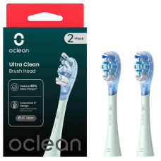 Насадка для зубної електрощітки Oclean UG01 G02 Ultra Gum Care Brush Green (2 шт) (6970810553536)