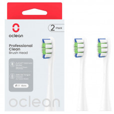 Насадка для зубної електрощітки Oclean P1C1 W02 Professional Clean Brush Head White (2 шт) (6970810553765)