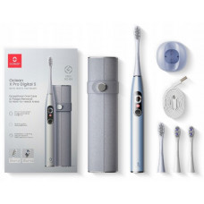 Розумна зубна електрощітка Oclean X Pro Digital Set Electric Toothbrush Glamour Silver (6970810552584)