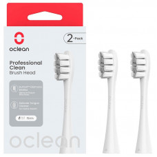 Набір змінних щіток-насадок Oclean P1C10 Brush Head Grey (2шт)