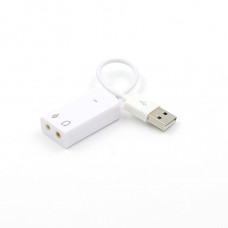 Звукова карта Voltronic USB-sound card (5.1) 3D sound White (YT-SC-5.1/W/03351)